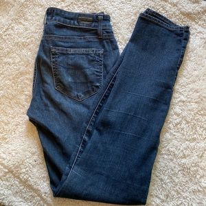 Paige Skyline Skinny Blue Jeans